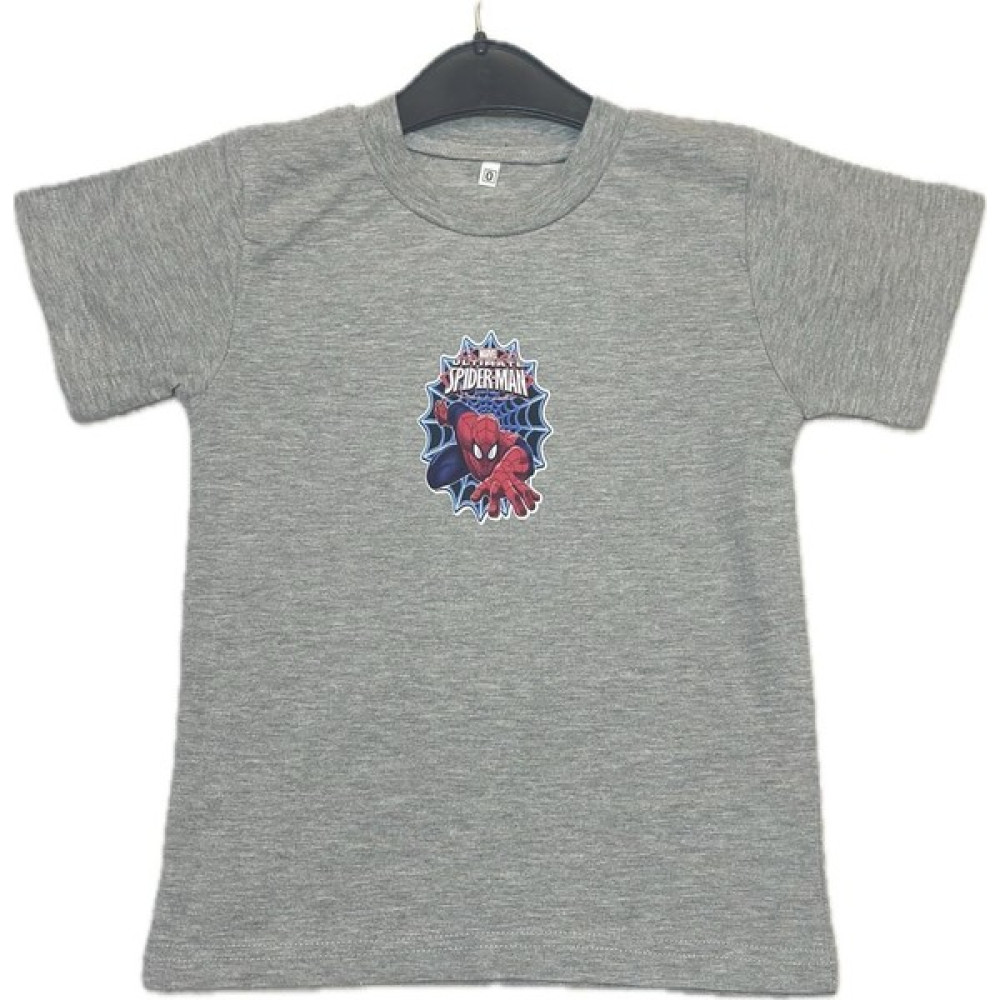 Gün-Ay Konfeksiyon Örümcek Adam Baskılı Çocuk Tshirt T-Shirt & Sweatshirt (Outdoor) Fiyatı
