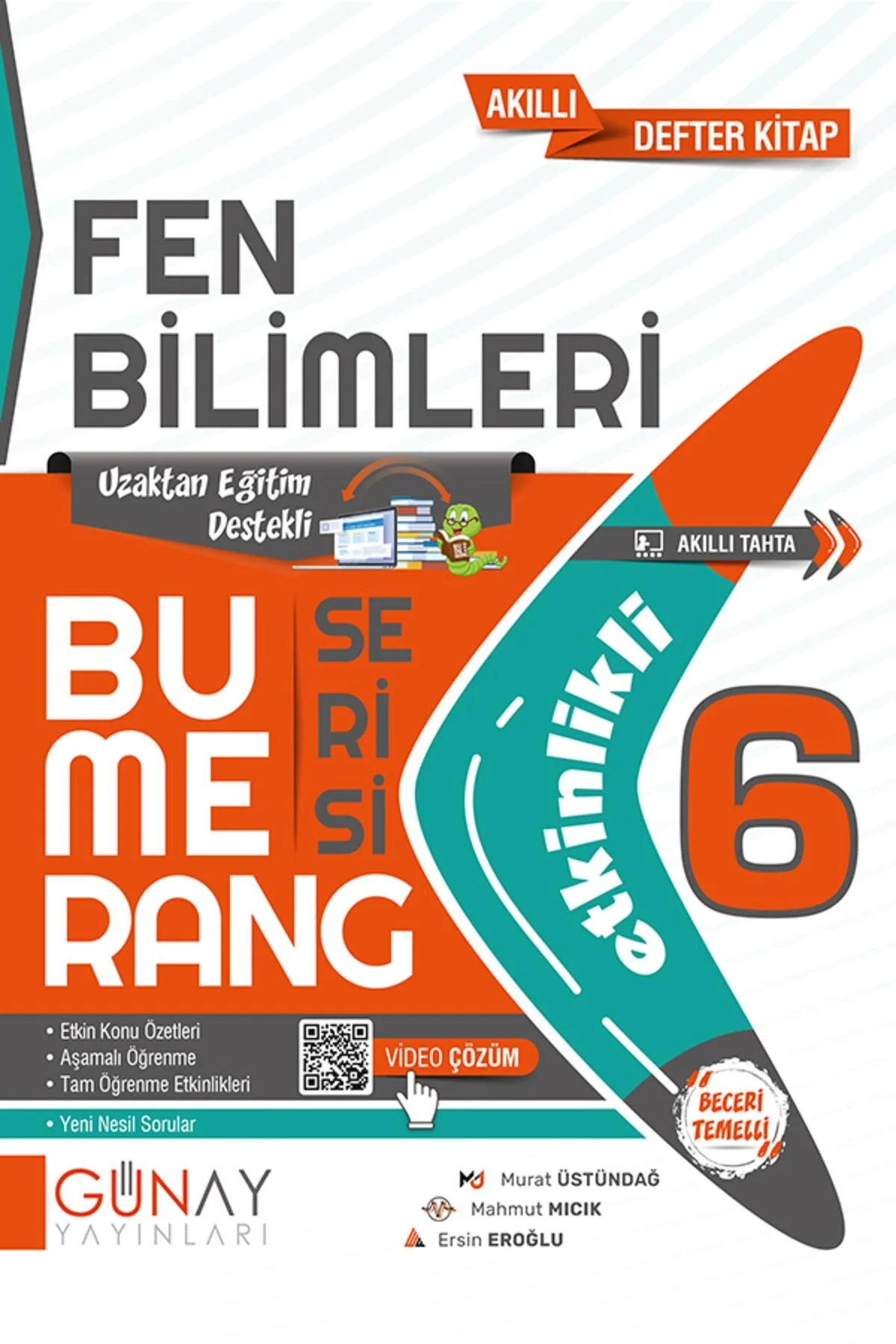 Günay Yayınları 6.SINIF BUMERANG FEN BİLİMLERİ ETKİNLİKLİ AKILLI KİTAP 2024-2025 YENİ MÜFREDATA UYGUN" Yardımcı Kitaplar Fiyatı
