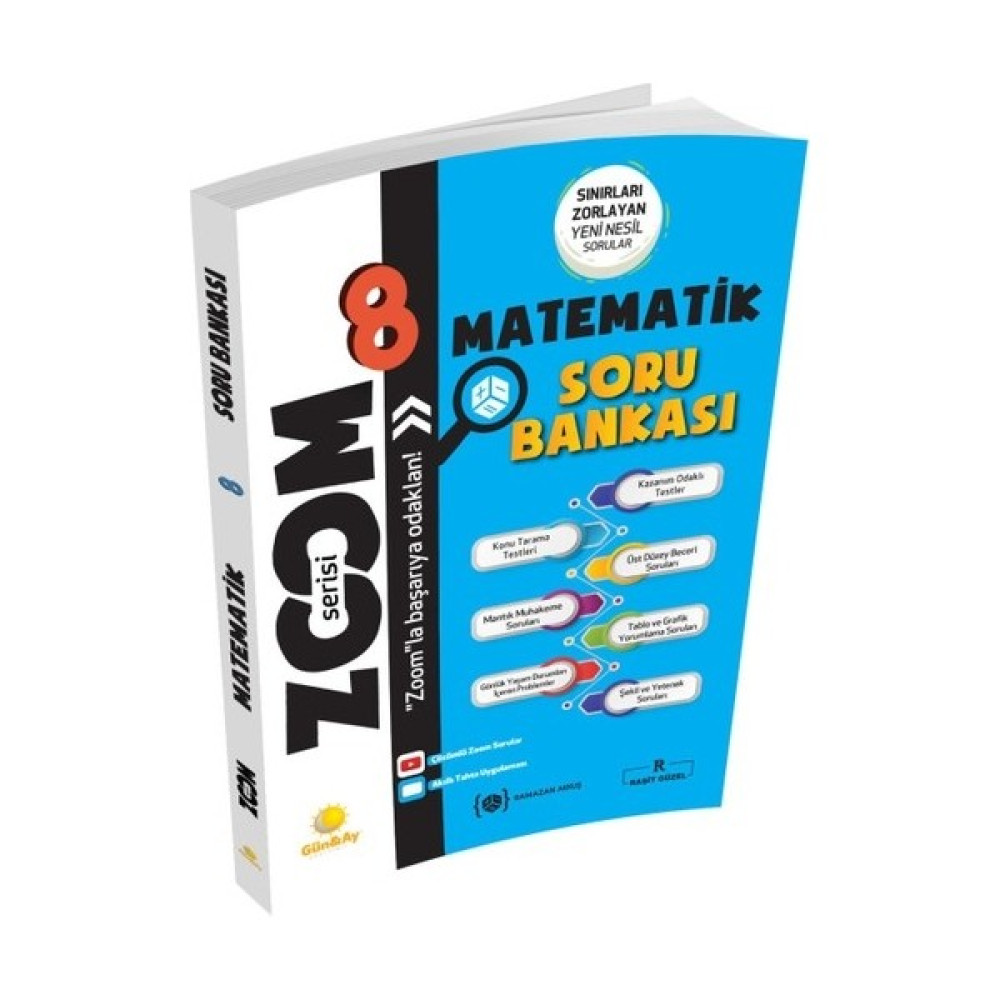 Günay Yayınları 8.sınıf Matematik Zoom Soru Bankası Kaynak Kitapları Fiyatı