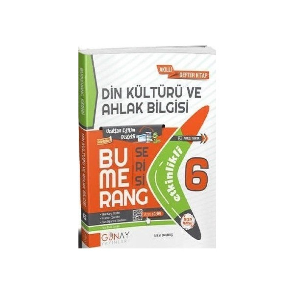 Gün&Ay Yayınları Günay Yayınları 6. Sınıf Bumerang Etkinlikli Din Kültürü ve Ahlak Bilgisi Kaynak Kitapları Fiyatı