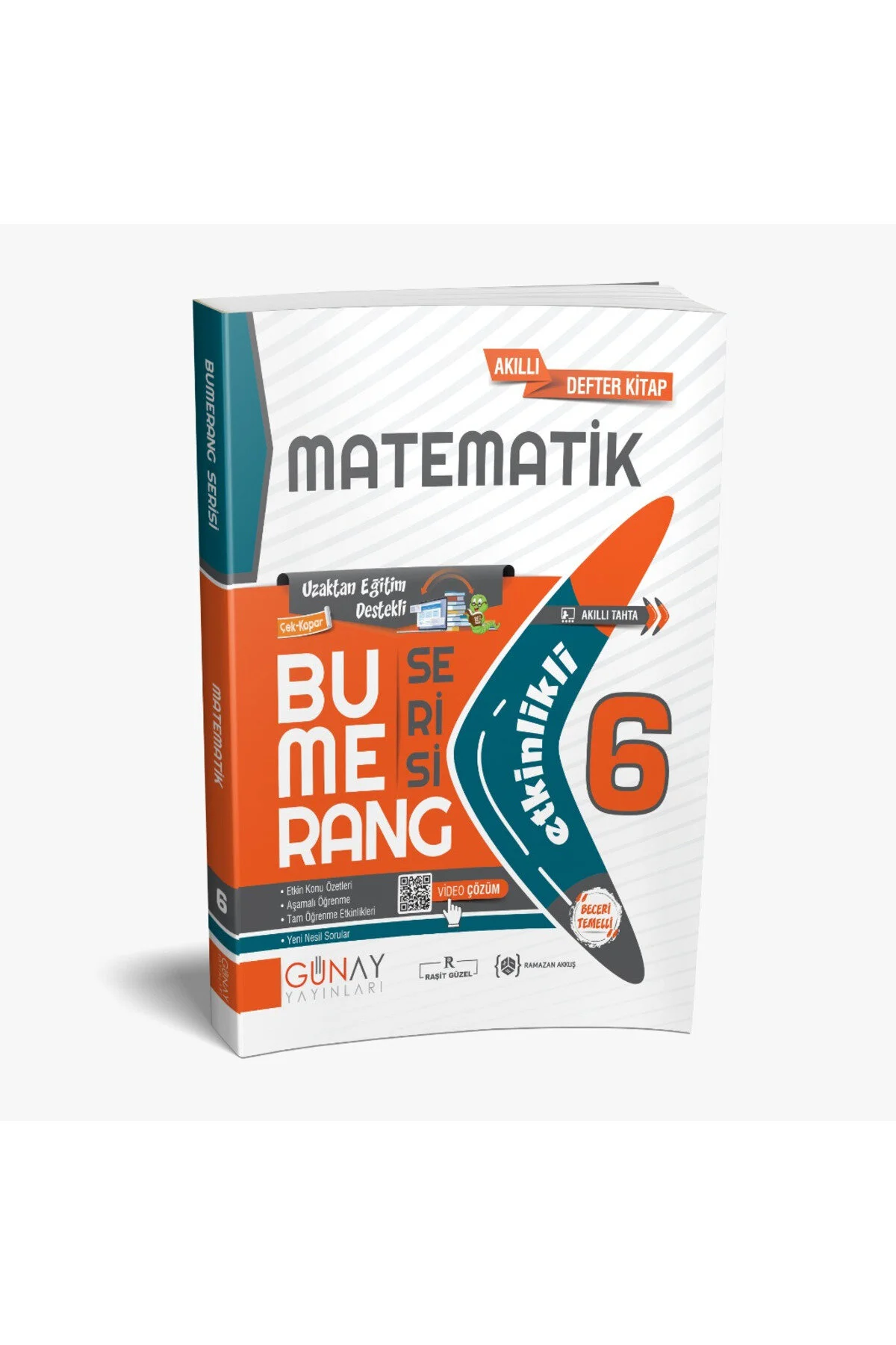 Günay Yayınları Yeni Müf. 6. Sınıf Matematik Bumerang Etkinlikli Kitap Konu Anlatımlı Soru Bankası" Yardımcı Kitaplar Fiyatı