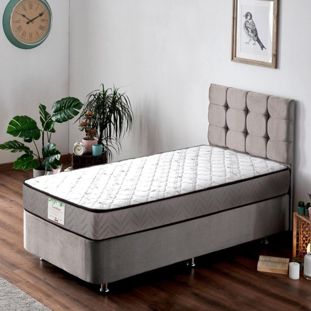 Günaydın Full Ortopedik Bonel Yaylı Bambu Star Yatak - 90 x 190 cm Yatak Fiyatı