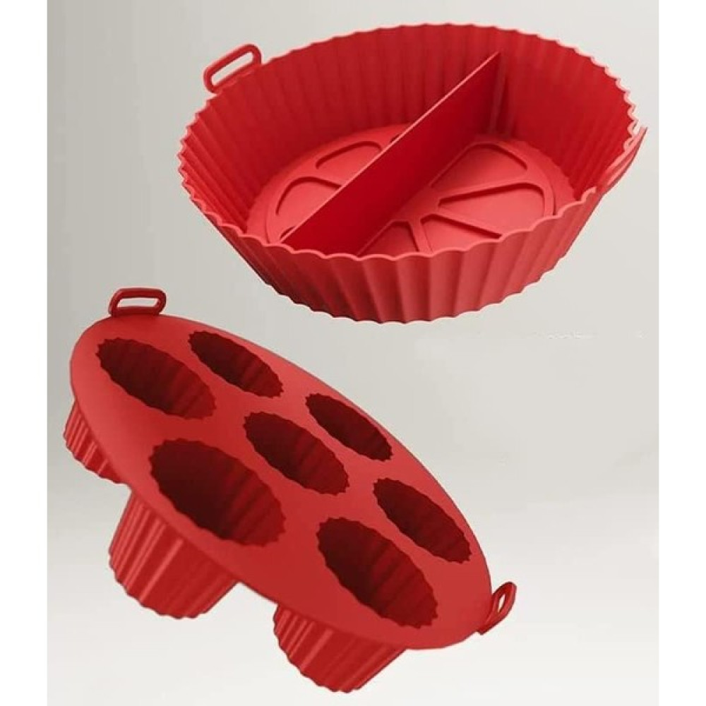 Güncel Çarşı Güncelçarşı Airfryer Ustası 2'li Pişirme Seti, Silikon Airfryer Pişirme Kağıdı, Bpa Içermez, Yapışmaz Kolay Temizlenir Muffin Cupcake ... Kek Kalıpları Fiyatı