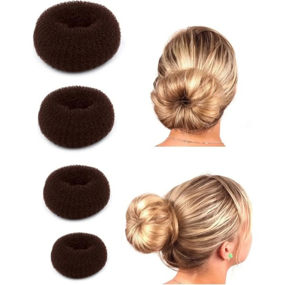 Güncel Vitrin Sünger Topuz Tokası 4 Adet 6CM-8CM-9CM-11CM - Bordo Toka, Taç & Saç Bandı Fiyatı