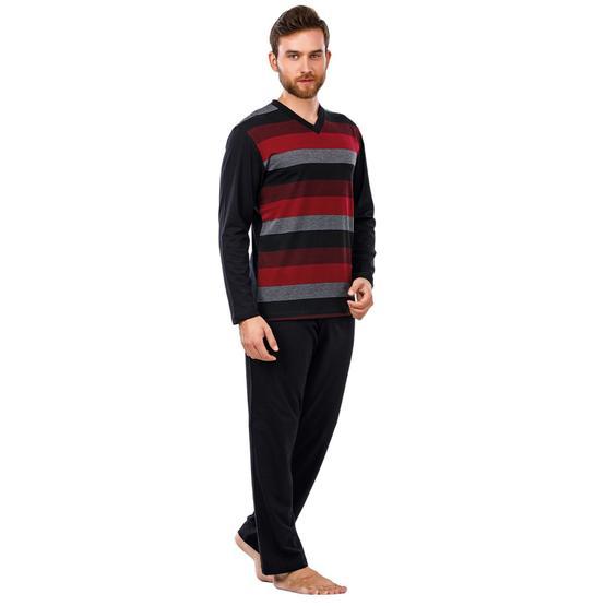 Güneş 5152 Uzun Kol Mevsimlik Erkek Pijama Takımı