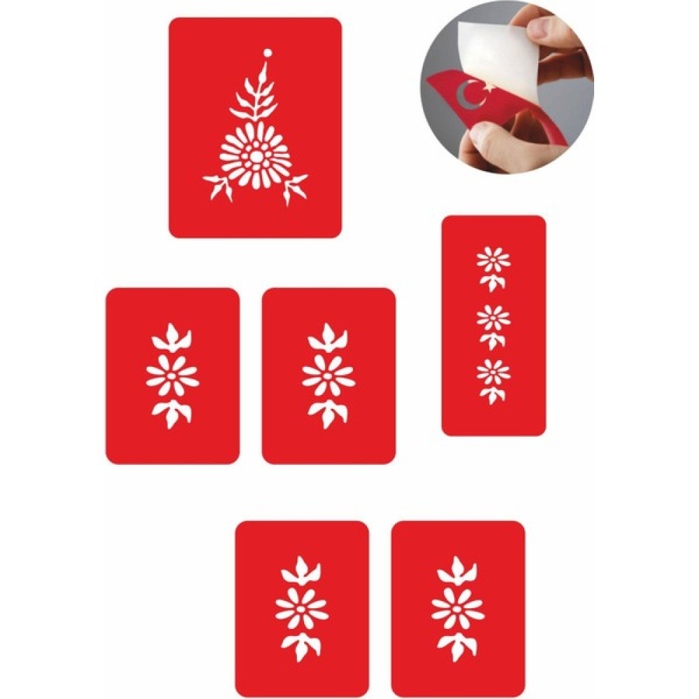 Güneş Avm Papatya Bahçesi 5 Adet Geçici Dövme Kına Şablonu - Renkli Sağlık / Bakım / Kozmetik Fiyatı