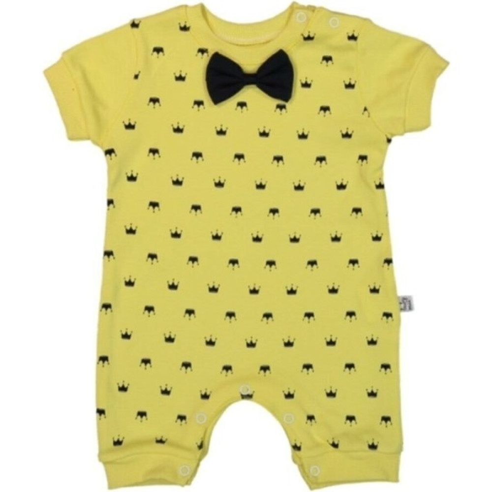 Güneş Bebe Papyonlu Kısa Kol Tulum Bebek Giysi Takım Fiyatı