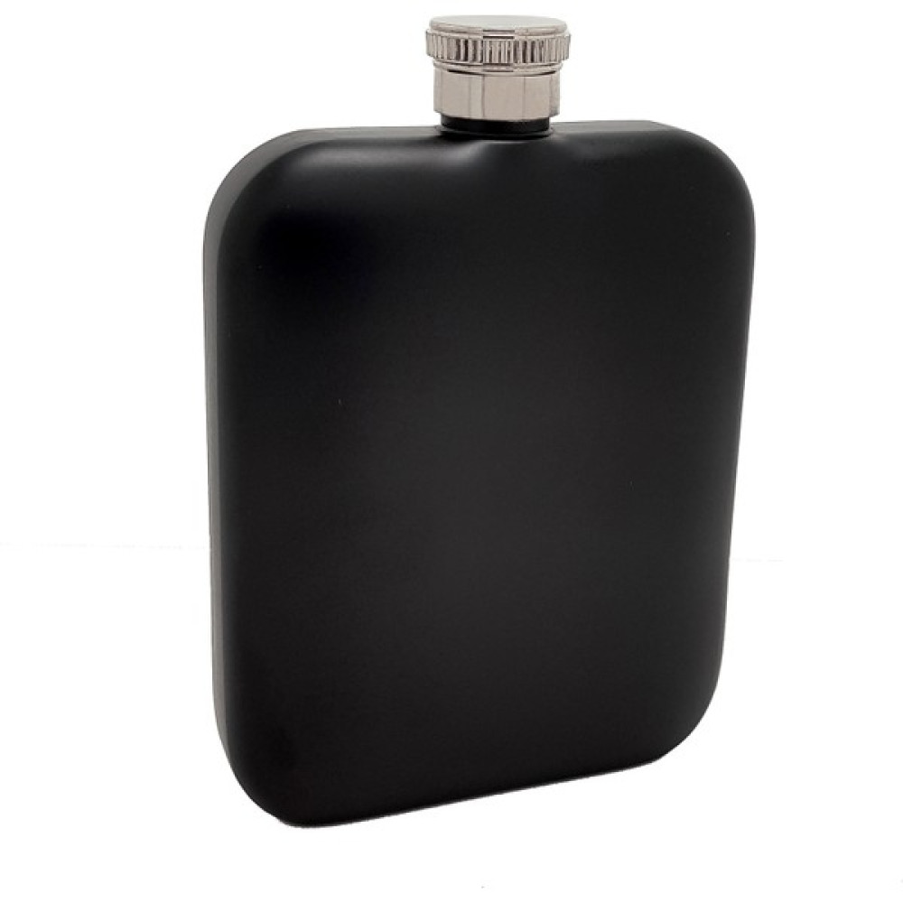 Güneş Çelik Üzeri Mat Siyah 5 oz 150 ml İçki Matarası py84sy Matara Fiyatı