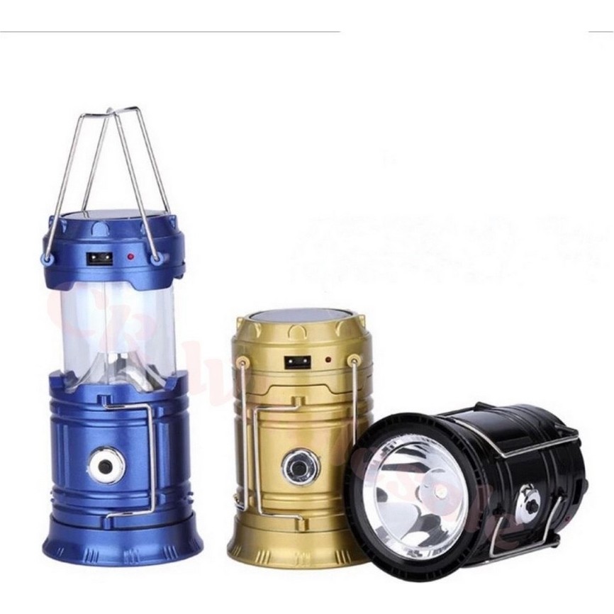 Güneş Enerjili Şarj Edilebilir USB Girişli Kamp Feneri Diğer Fiyatı
