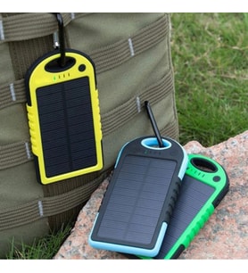 Güneş Enerjili Solar Powerbank 10000 Mah Cep Telefonu Kablosu Fiyatı