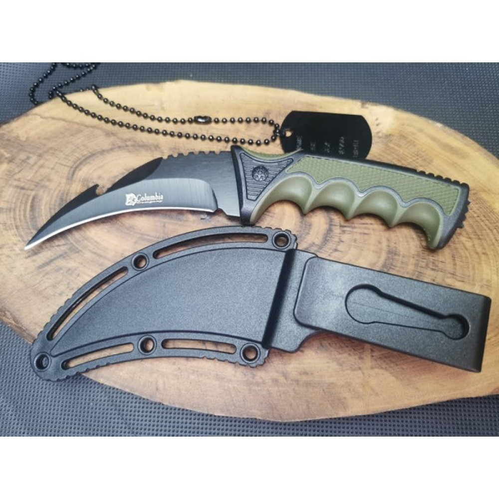 Güneş Outdoor Kamp Outdoor 21 cm Oval Avcı Bıçağı ve Asker Kolye Seti - Standart Oto Boyaları Fiyatı
