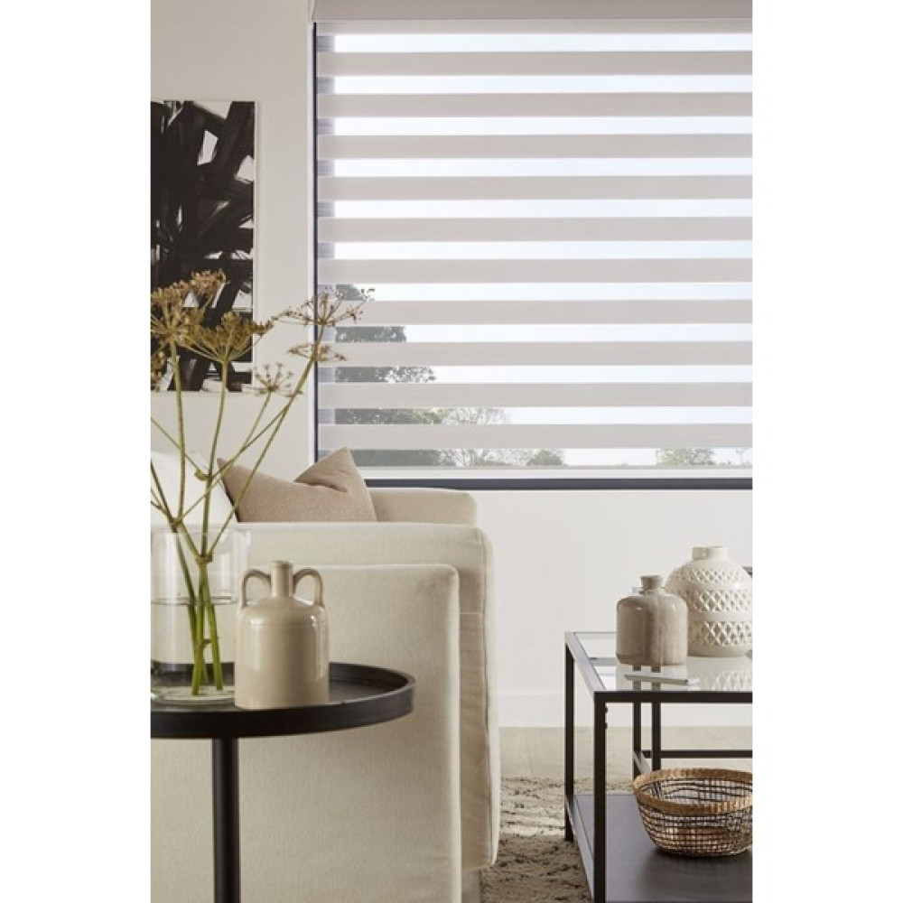 Güneş Perde Krem Stor Zebra Oygusuz Perde - 140 x 200 cm Perde Fiyatı