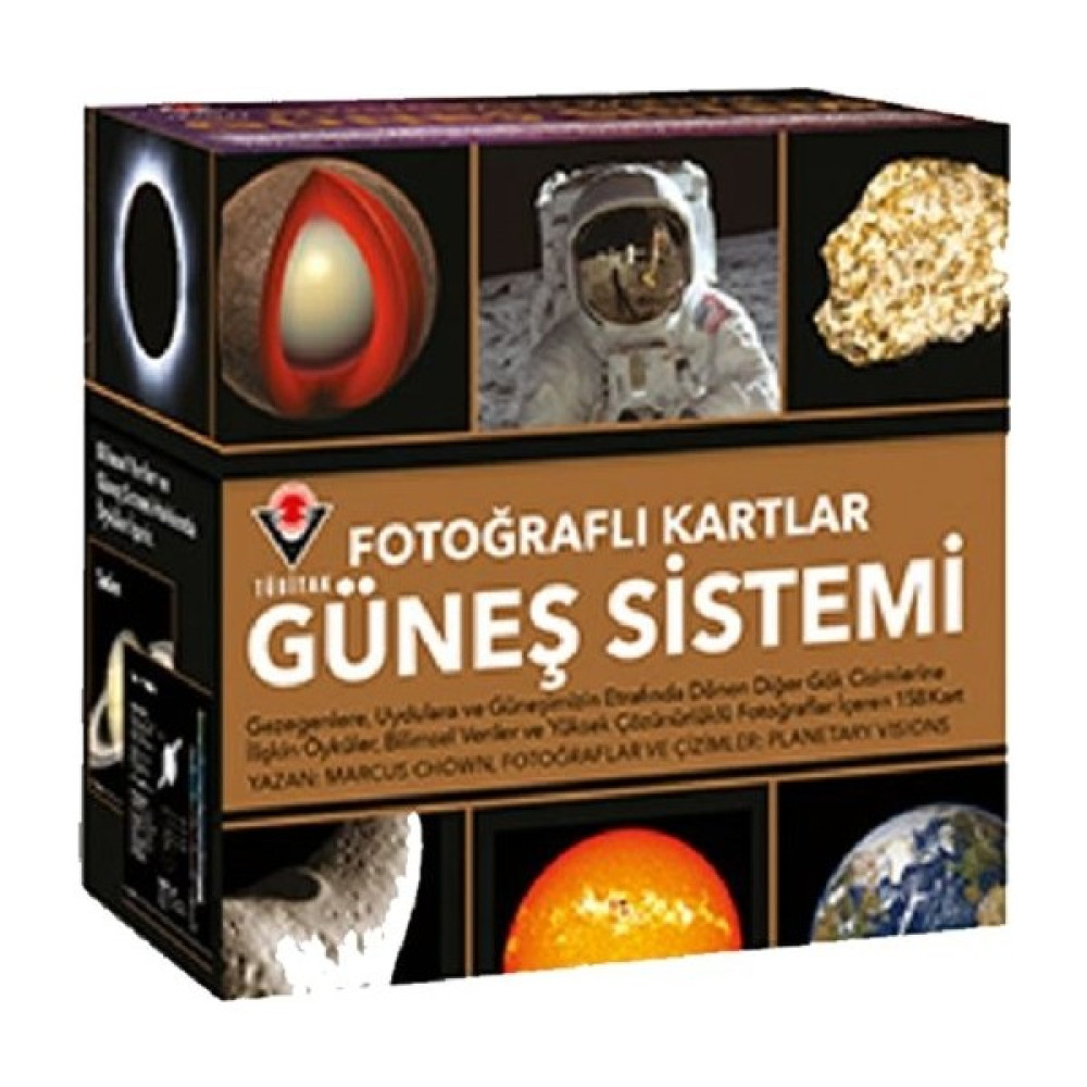 Güneş Sistemi Fotoğraflı Kartlar - Marcus Chown Astroloji - Fal - Rüya Tabirleri Fiyatı