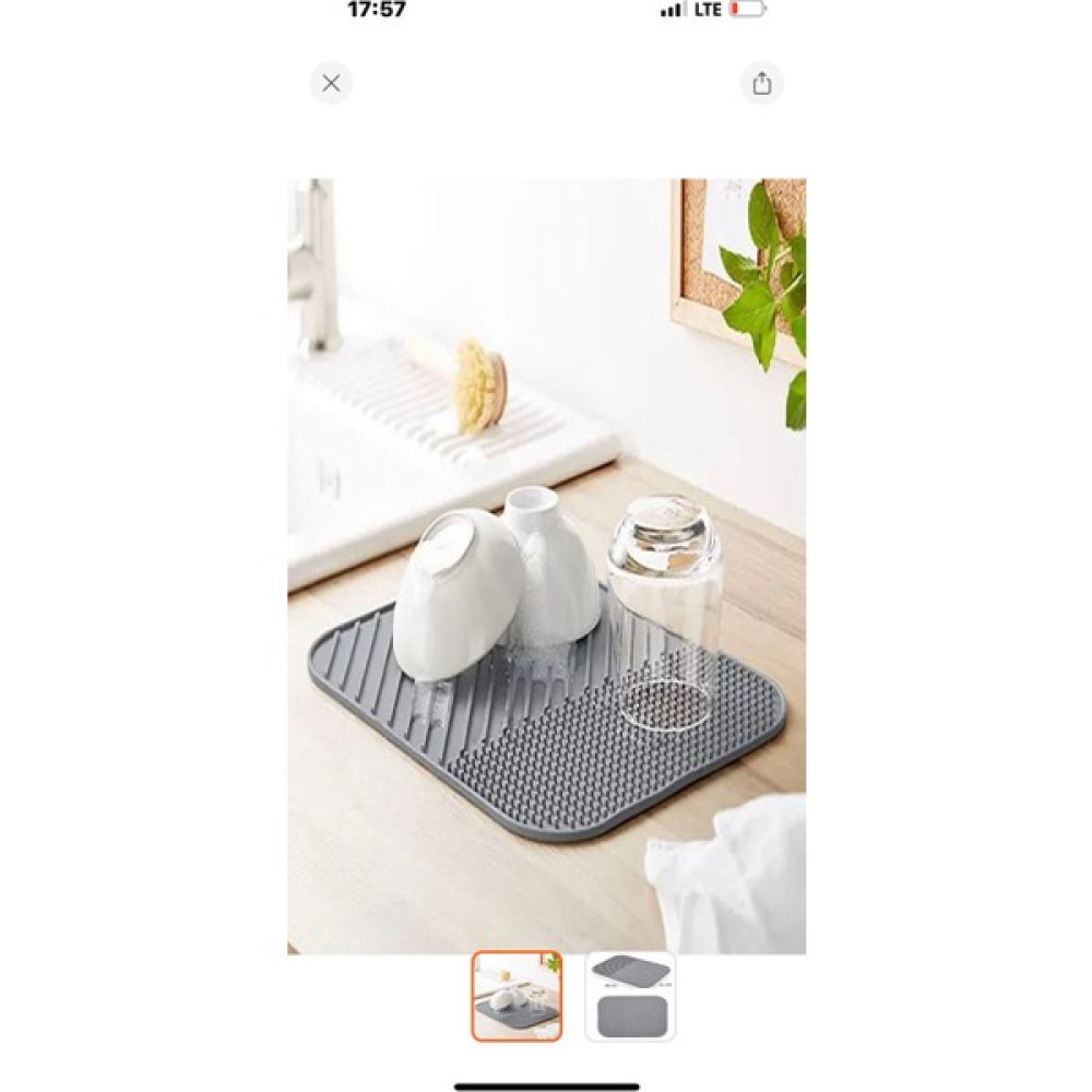 Güneş Züccaciye Silikon Bulaşık Kurutma Matı 25X34CM Pratik Mutfak Gereçleri Fiyatı