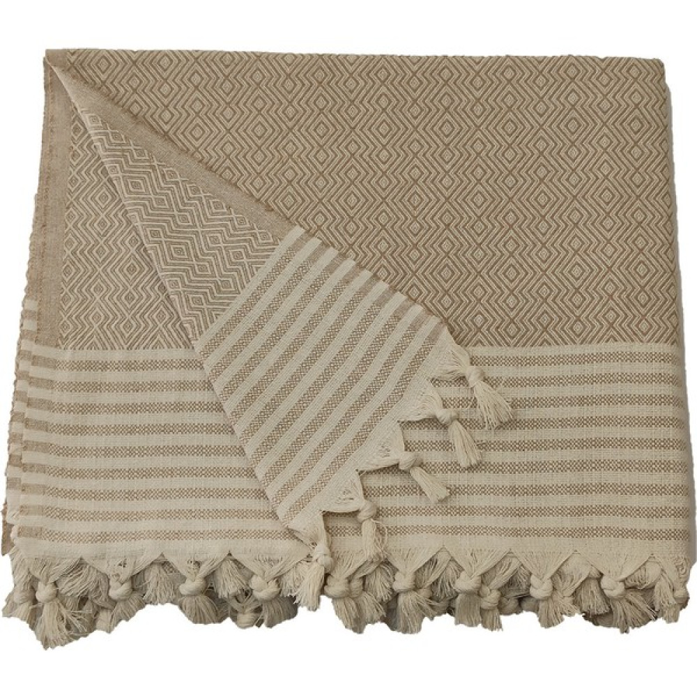 Güneybatı Home Koltuk Örtüsü / Yatak Örtüsü / Pike 180X220CM Buldan Kara Tezgah Vizon - 180 x 220 cm Koltuk & Kanepe Örtüsü Fiyatı