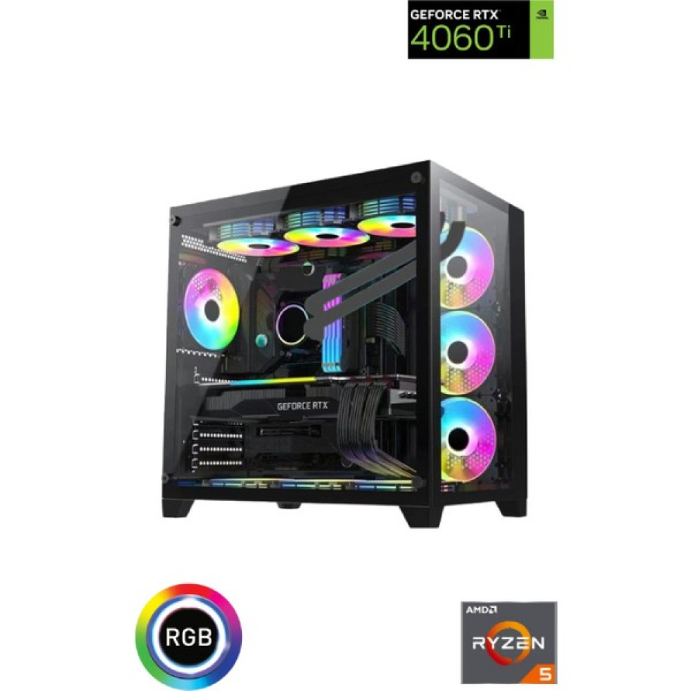 Güneysu Gaming R5-Ggwp-5 Ryzen 5 7500F 32GB Ram 1tb M.2 Nvme SSD RTX4060 Ti 16GB 240MM Sıvı Soğutmalı Bilgisayarı Masaüstü Bilgisayar Fiyatı