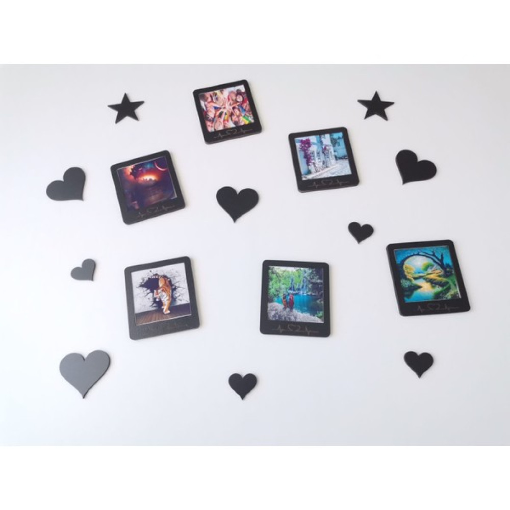 Güngör Resim Çerçevesi 6lı Set Siyah - 6 Resim & Fotoğraf Çerçevesi Fiyatı