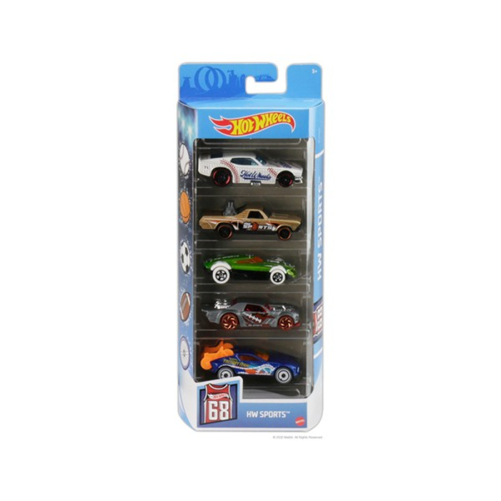 Güngörür Hot Wheels 5'li Araba Seti 01806 GTN37 Hw Sports Oyun & Hobi Fiyatı