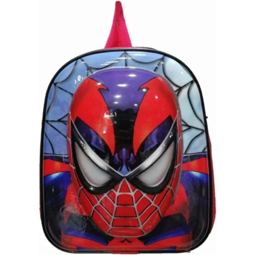 Güngörür Spiderman 5d Kabartmalı Anaokulu Kreş ve Günlük Kullanım Çantası Örümcek Adam Sırt Çantası - Kırmızı - Lacivert Okul Çantası Fiyatı