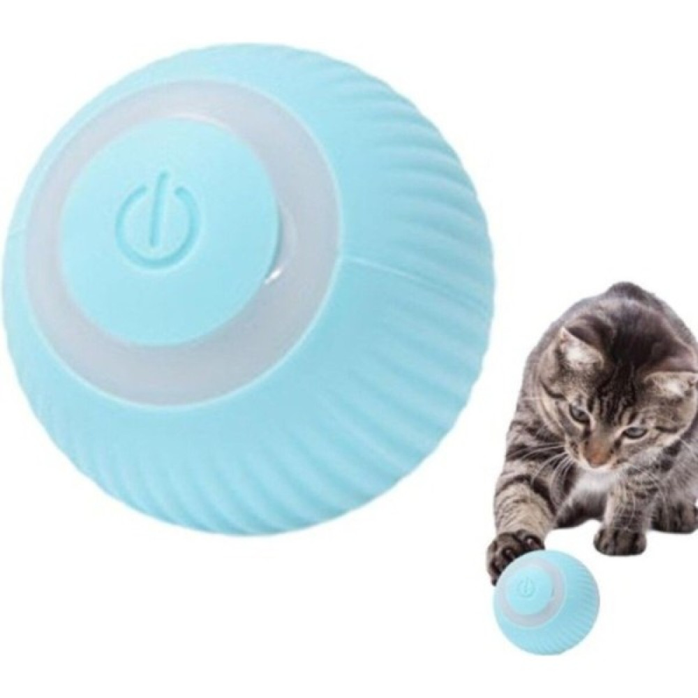 Gunkes Top Kedi Oyuncakları Interaktif Kedi Köpek Şarjlı Oyun Topu Mavi Evcil Hayvan Ürünleri Fiyatı