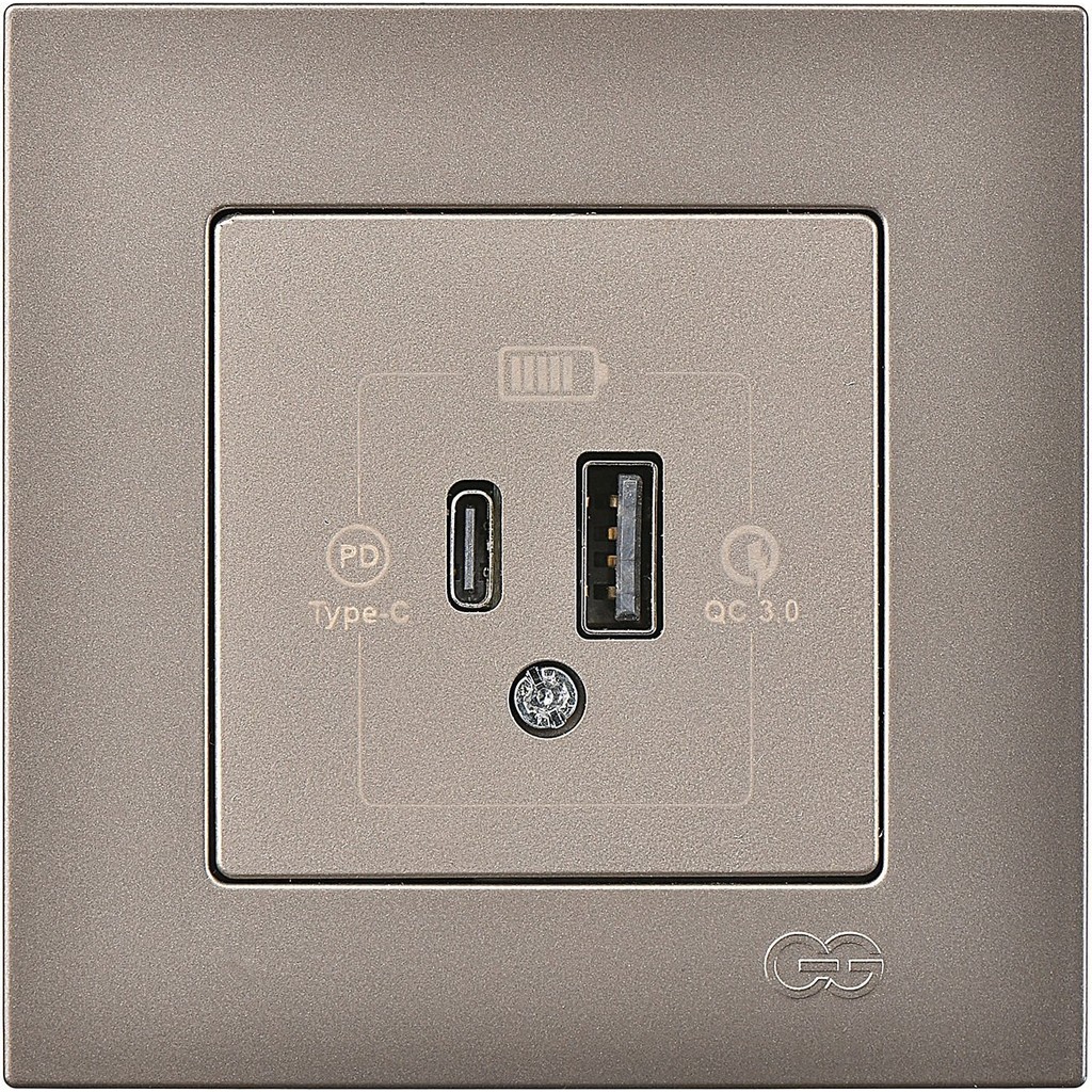 Günsan Eqona Mocha Şarj Prizi 20W QC3.0 PD Type-C + USB Çift Çıkışlı Bilgisayar Çevirici ve Adaptörü Fiyatı