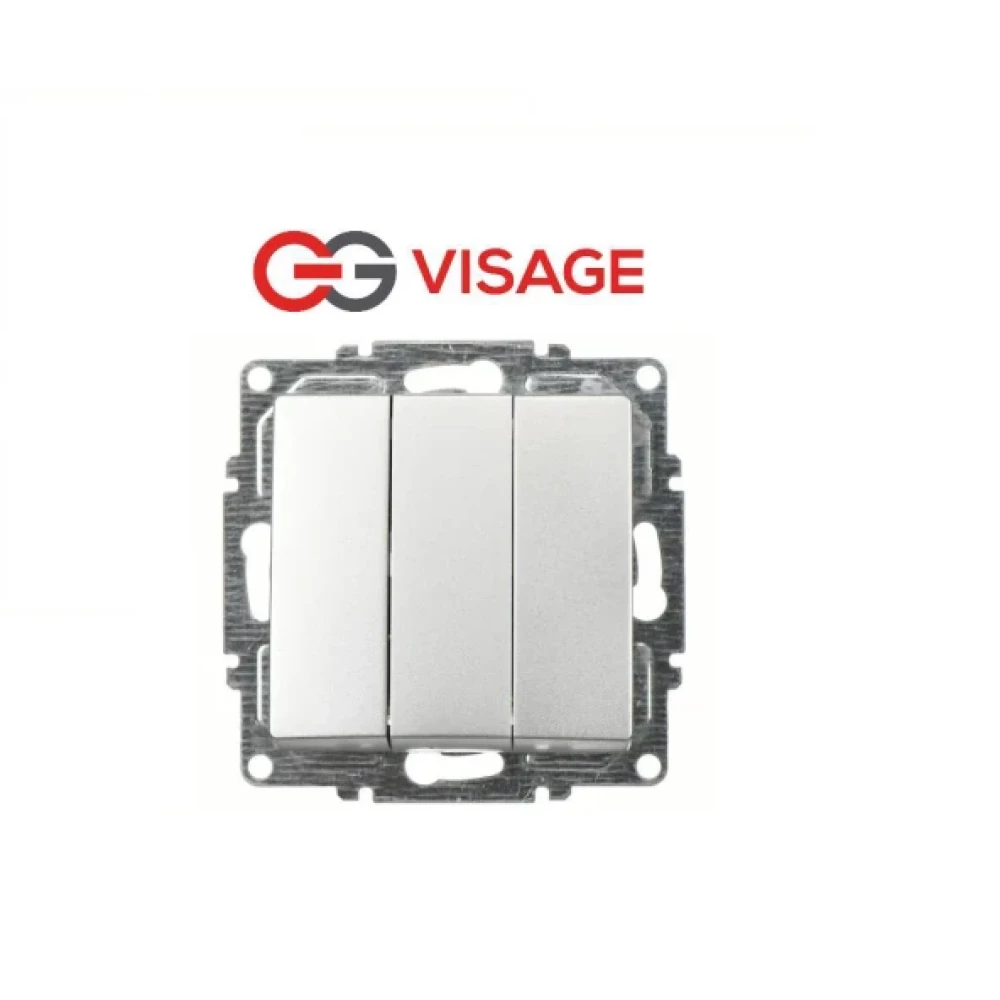 Gunsan Visage Ambiance Gumus Uclu Anahtar Cercevesiz Elektrikli El Aletleri Fiyatı