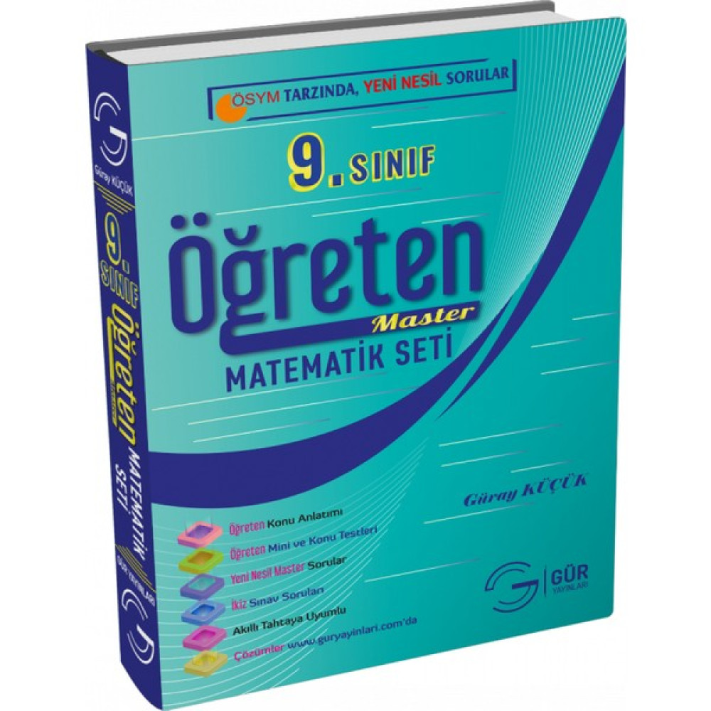 Gür 9. Sınıf Öğreten Master Matematik Seti Temel Yeterlilik Testi (TYT) Fiyatı