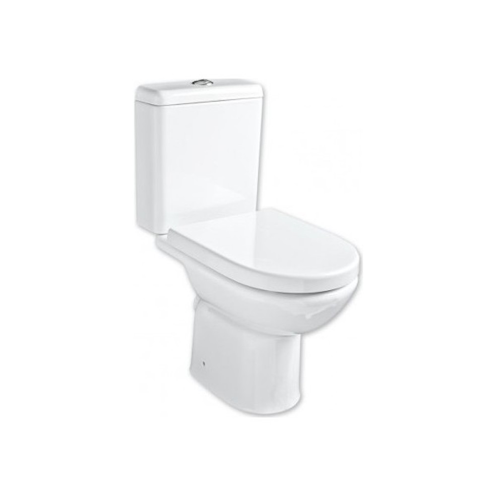 Güral Vit Compact Arkadan Çıkışlı Klozet + Kapak - Beyaz Klozet Fiyatı