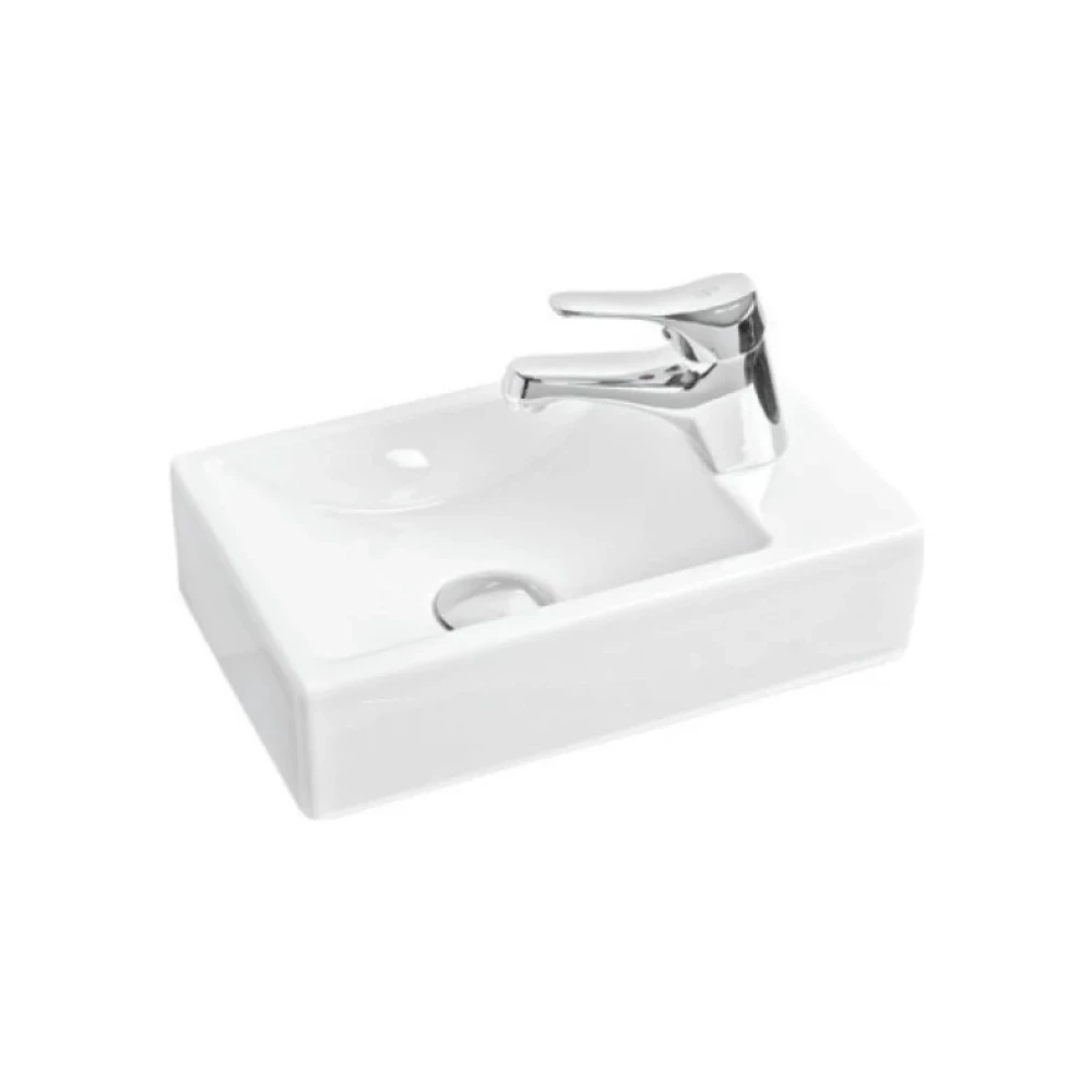 Gural Vit Sag Delikli Mobilya Ustu Lavabo 23X37 Cm Lavabo Fiyatı