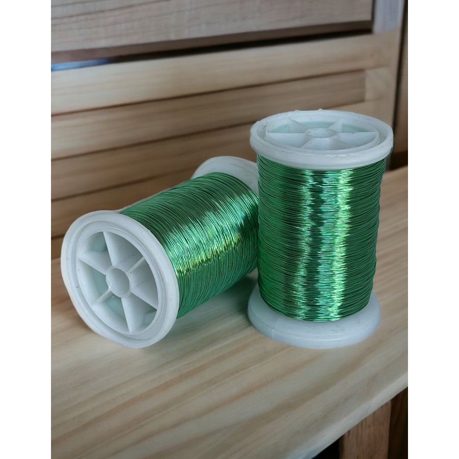 Gürbüz 0.30MM ( 100GR -150M) Bakır Üstü Gümüş Kaplı Buz Yeşili Renkli Filografi Teli Diğer Fiyatı