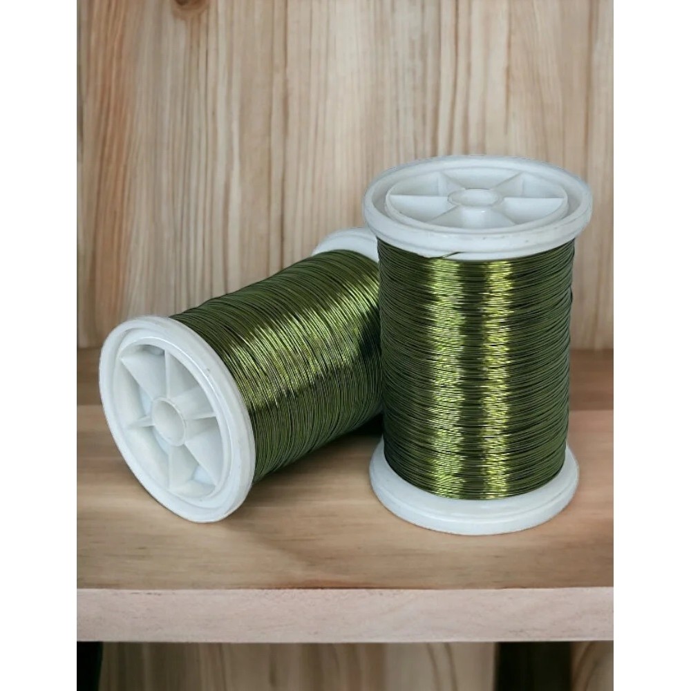 Gürbüz 0.30MM(100GR -150M ) Haki Renkli Bakır Filografi Teli Diğer Fiyatı