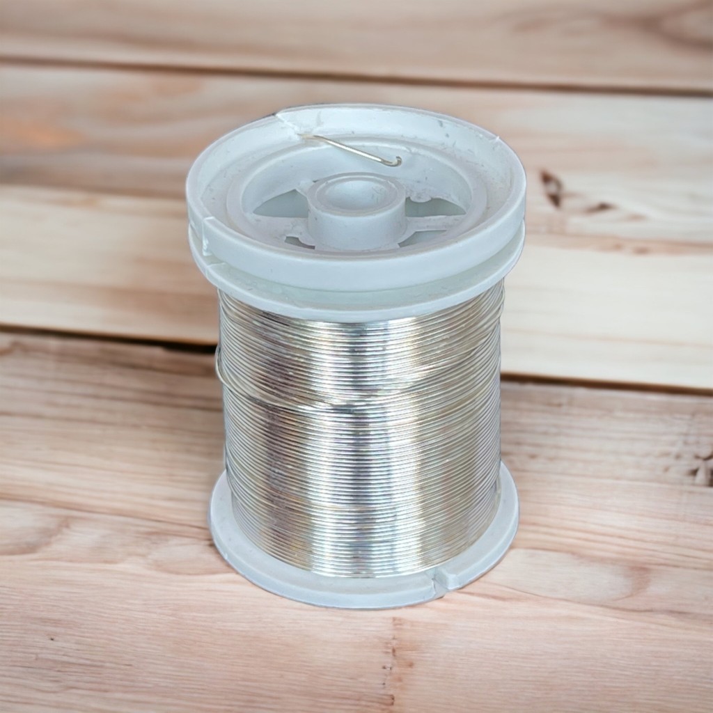 Gürbüz 0.60 mm Gümüş Renkli ( 30 gr - 12 Metre ) Takı , Gelin , Çiçek , Filografi Teli Diğer Fiyatı