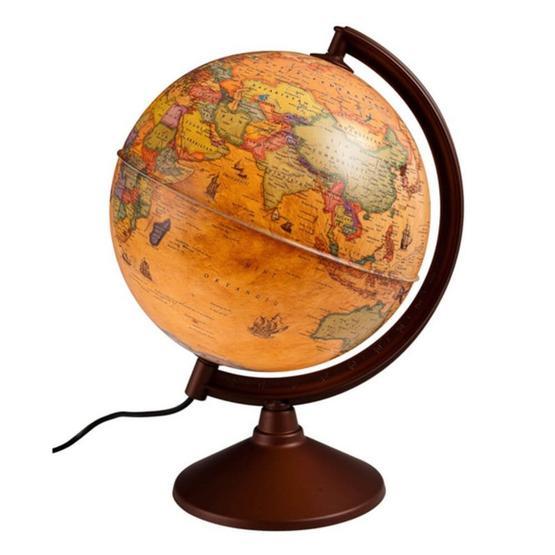 Gürbüz 20 cm Antik Işıklı Küre