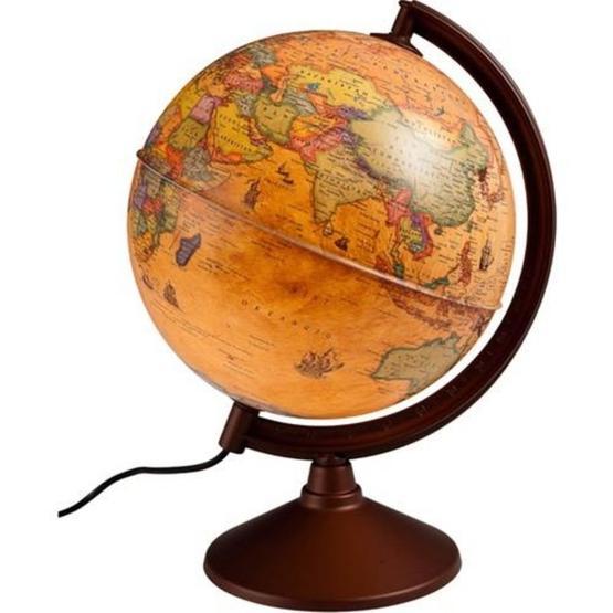 Gürbüz 20 cm Antik Işıklı Küre