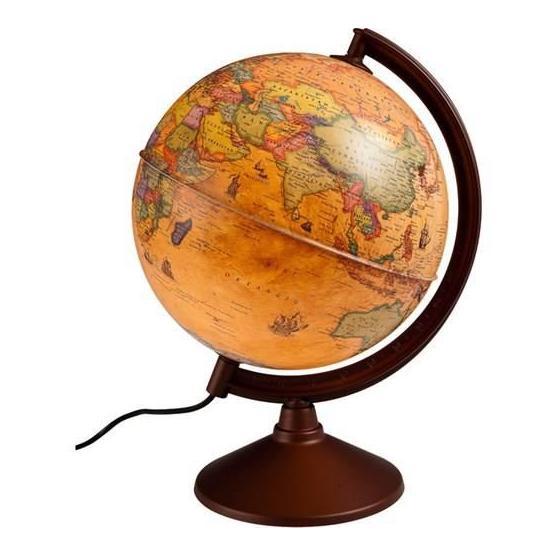 Gürbüz 20 cm Antik Işıklı Küre
