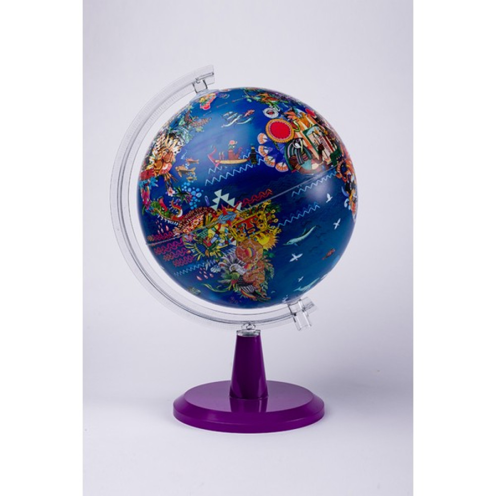 Gürbüz Yayınları Işıksız Mitolojik Dünya Küresi Art Modern Seri 30 cm Harita & Küre Fiyatı
