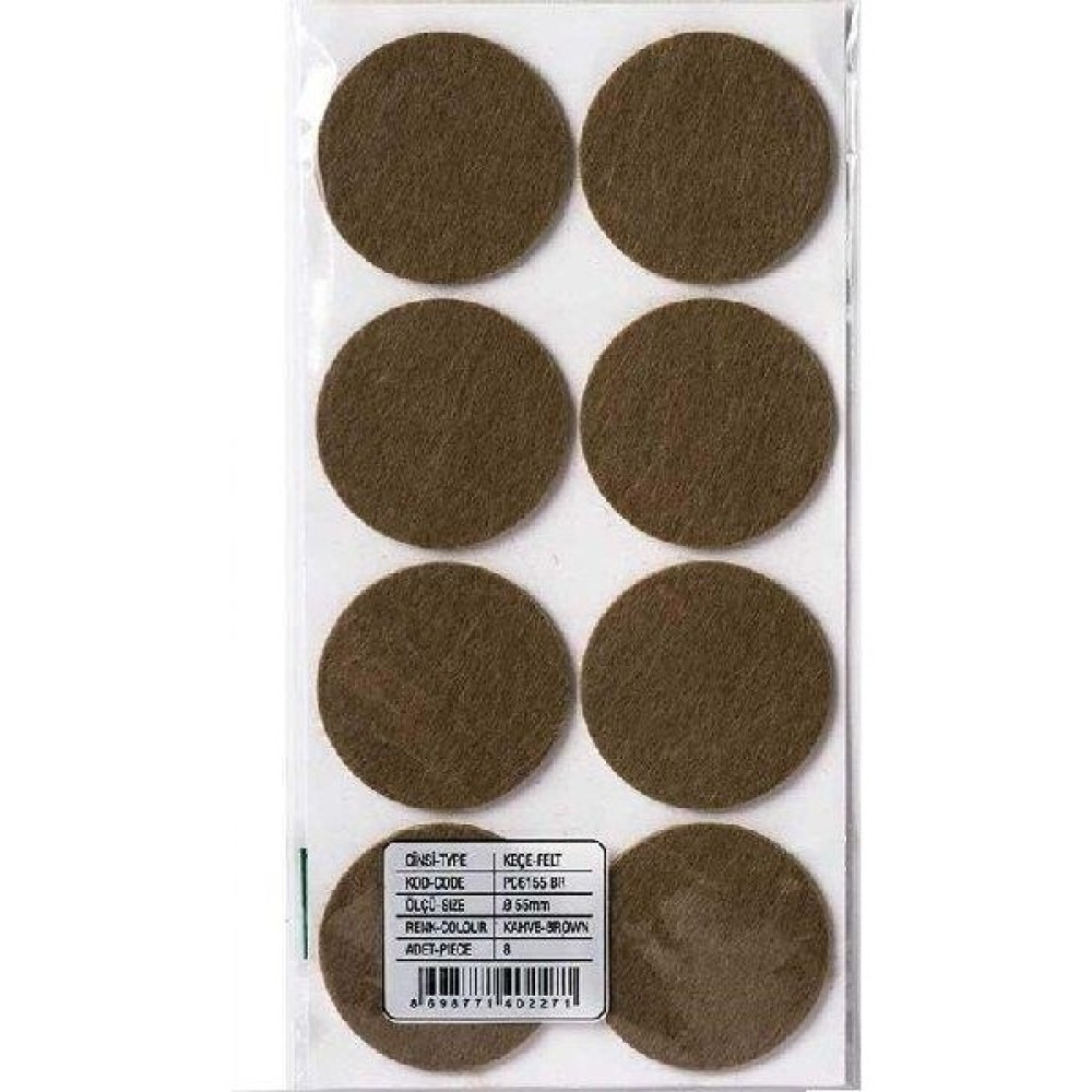 Gürçay Masa - Sandalye Altı Keçe 55MM Nalburiye & Hırdavat Fiyatı