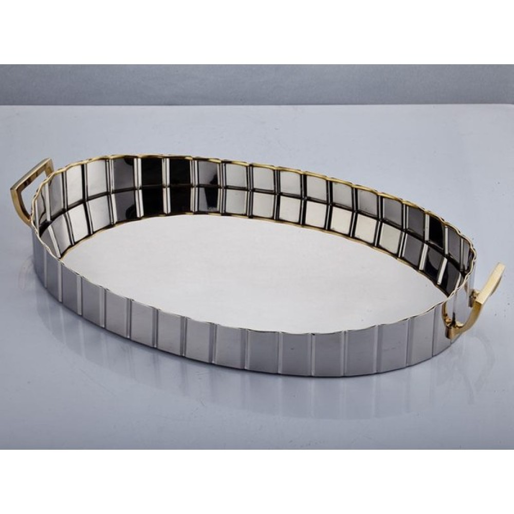 Gürdamar Home Lınes Elips Tepsi 47 x 32 x 7 cm Oto Boyaları Fiyatı