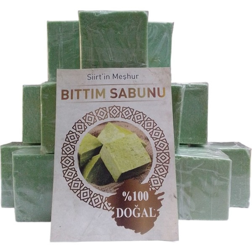 Ğurs %100 Doğal Siirt Bıttım Sabunu 1 kg - yeşil bıttım Sabunlar Fiyatı