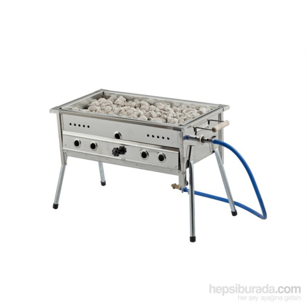 Gürsaç Lav Taşlı Tüplü Mangal Seti 35x45 cm Bahçe Mangalı & Barbekü Fiyatı