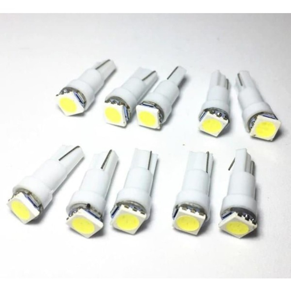 Güse 3 Adet T5 LED Smd Oto Kilometre Kadran Ambians Ampul Aydınlatma Ampulü Oto Boyaları Fiyatı