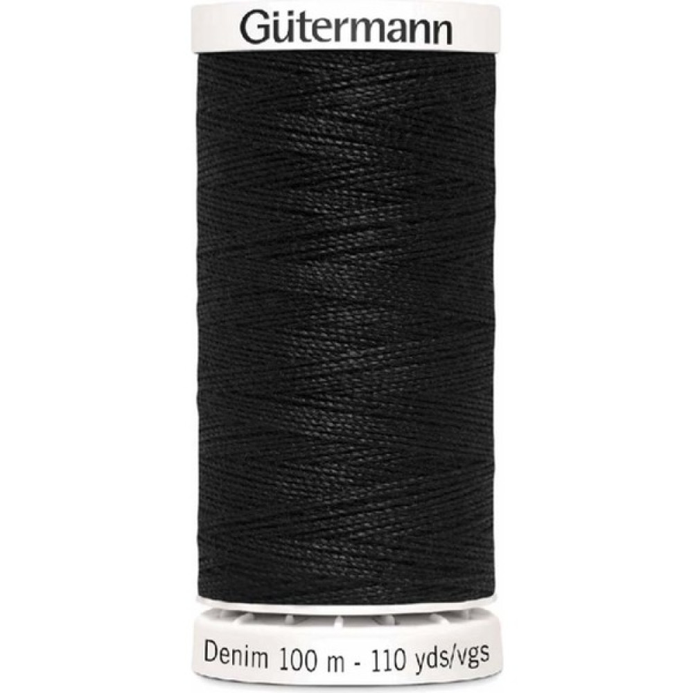 Gutermann Denim 100 Kot İpi (100 Metre Kot İpi) Tek Ebat Siyah - 1 Oyun & Hobi Fiyatı
