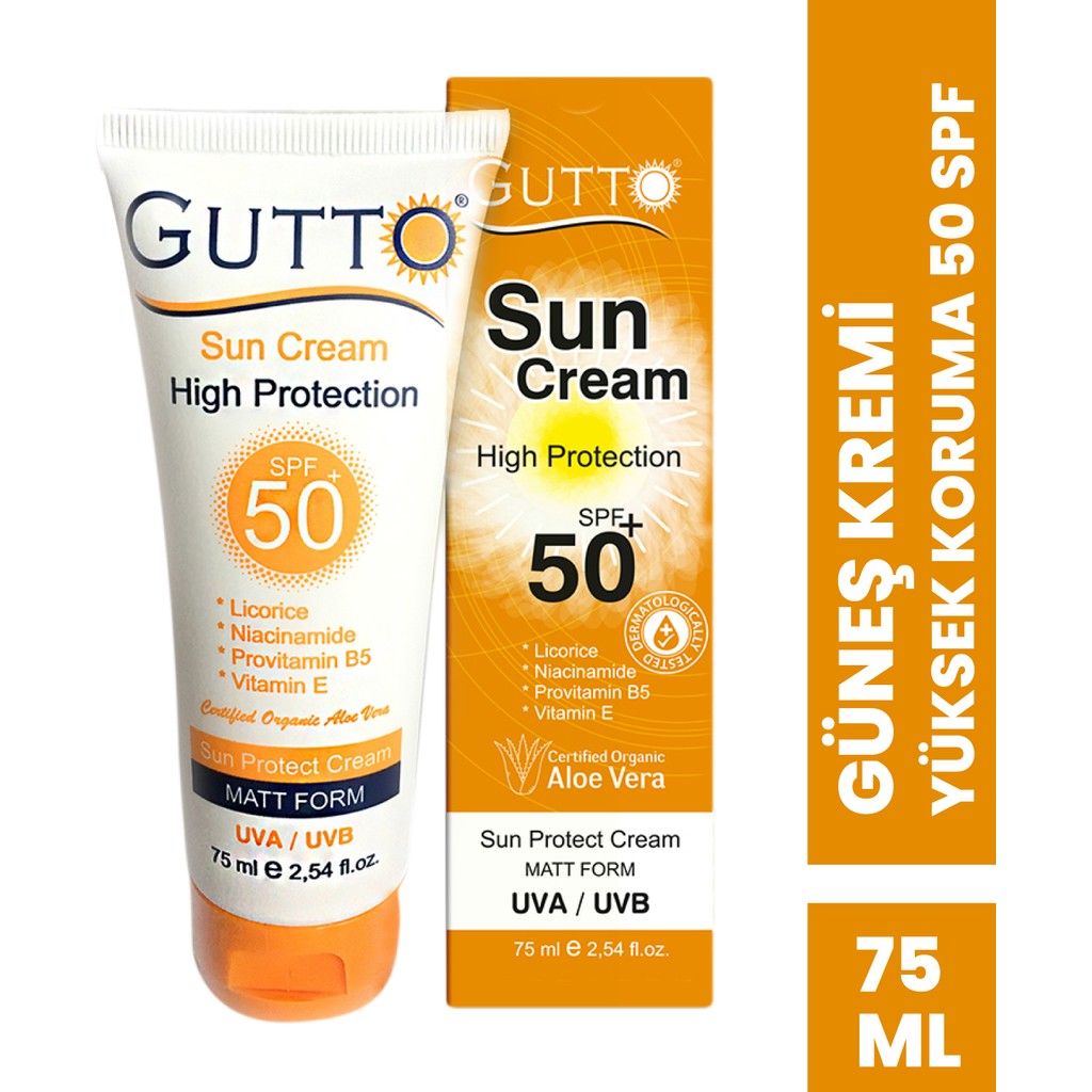 Gutto Spf 50+ Güneş Kremi Güneş Kremleri ve Losyonları Fiyatı