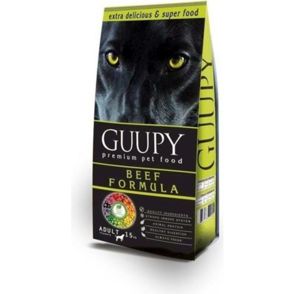 Guupy Beef Biftekli Köpek Maması 15 kg Evcil Hayvan Ürünleri Fiyatı