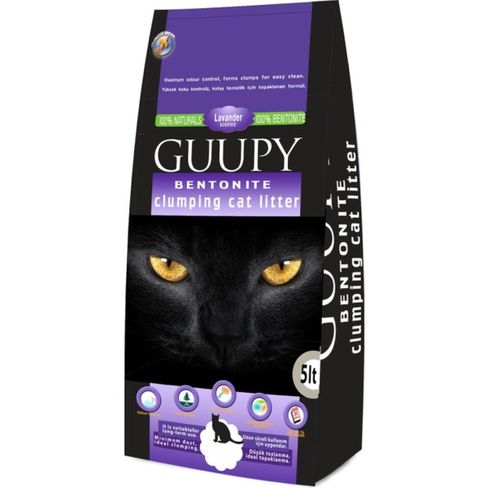Guupy Bentonit Topaklanan Kedi Kumu Lavanta Kokulu 5 Lt Evcil Hayvan Ürünleri Fiyatı