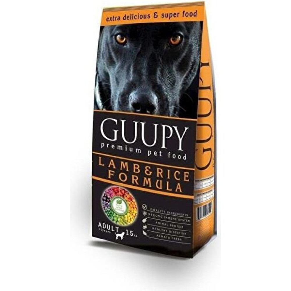 Guupy Dog Kuzulu Köpek Maması 15 kg Evcil Hayvan Ürünleri Fiyatı