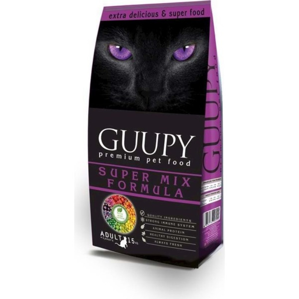 Guupy Mix Gourmet Yetişkin Kedi Maması 15 kg Evcil Hayvan Ürünleri Fiyatı