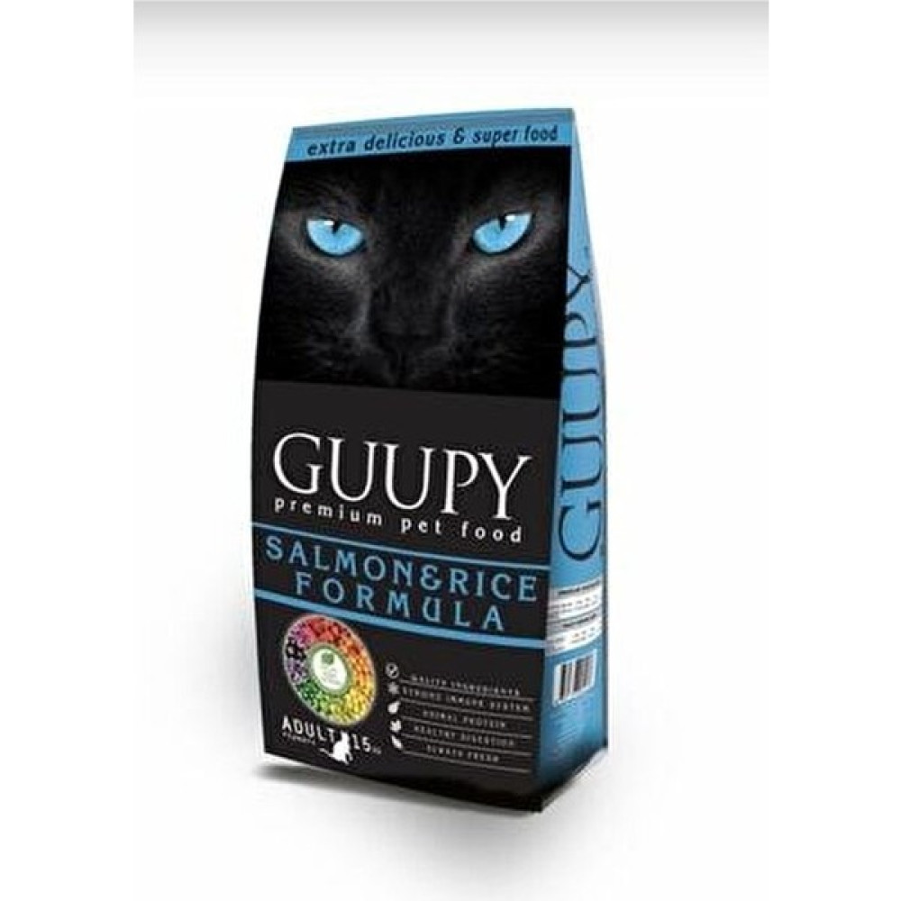 Guupy Somon & Pirinç Yetişkin Kedi Maması 15 kg Evcil Hayvan Ürünleri Fiyatı