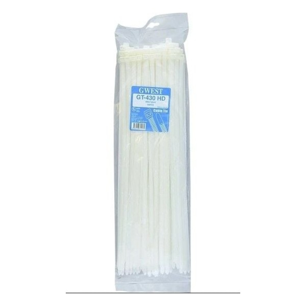 Güven Gwest Gt 430 Hd (100 Adet) 430X7.6 mm Beyaz Kablo Bağı Oto Boyaları Fiyatı