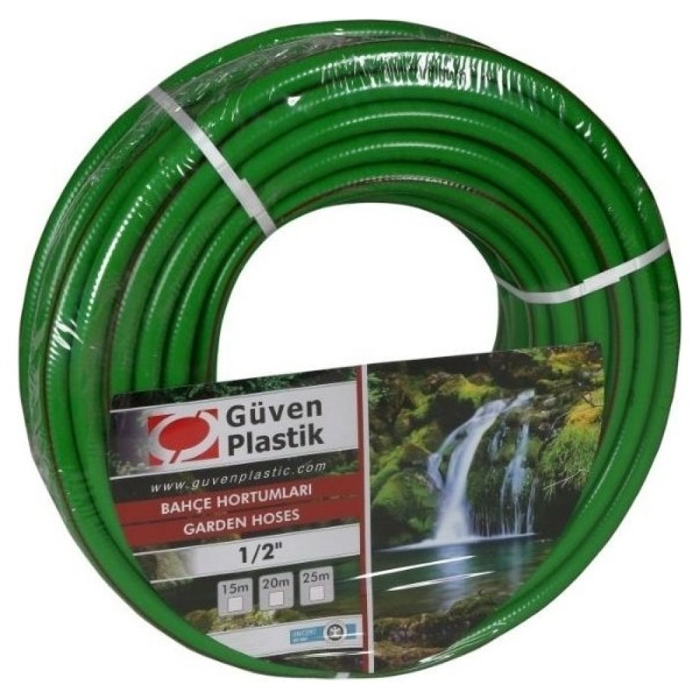 Güven Plastik 1/2 Çim Örgülü Bahçe Hortumu 15 M Bahçe Malzemeleri Fiyatı